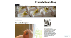 Desktop Screenshot of dessertation.wordpress.com