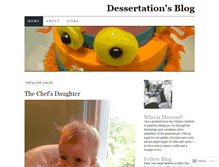 Tablet Screenshot of dessertation.wordpress.com