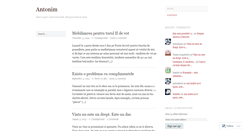 Desktop Screenshot of antonimul2.wordpress.com