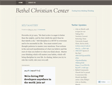 Tablet Screenshot of bccint.wordpress.com