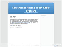 Tablet Screenshot of hmongyouth.wordpress.com