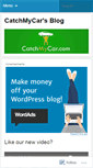 Mobile Screenshot of catchmycar.wordpress.com