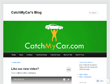Tablet Screenshot of catchmycar.wordpress.com
