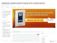 Tablet Screenshot of jasonhatley.wordpress.com