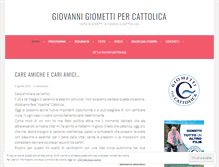 Tablet Screenshot of giovannigiometti.wordpress.com