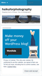 Mobile Screenshot of haikuforphotography.wordpress.com