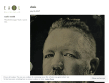 Tablet Screenshot of earlrrichardson.wordpress.com
