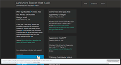 Desktop Screenshot of lakeshoresoccermu99.wordpress.com