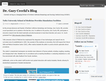 Tablet Screenshot of drgarycecchi.wordpress.com