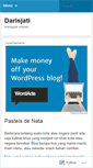 Mobile Screenshot of darisjati.wordpress.com