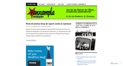 Desktop Screenshot of casalpopularpanxampla.wordpress.com