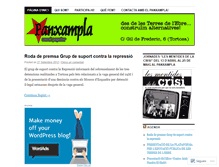 Tablet Screenshot of casalpopularpanxampla.wordpress.com