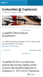 Mobile Screenshot of culturenet.wordpress.com