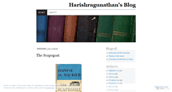 Desktop Screenshot of harishragunathan.wordpress.com