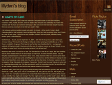 Tablet Screenshot of lillydani.wordpress.com