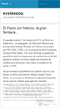 Mobile Screenshot of evelascou.wordpress.com