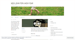 Desktop Screenshot of newjohn.wordpress.com