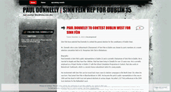Desktop Screenshot of dublinwestsinnfein.wordpress.com