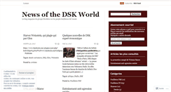 Desktop Screenshot of newsofthedskworld.wordpress.com