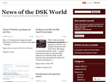 Tablet Screenshot of newsofthedskworld.wordpress.com