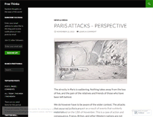 Tablet Screenshot of freethinka.wordpress.com