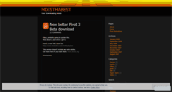 Desktop Screenshot of mdisthabest.wordpress.com