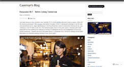 Desktop Screenshot of cavemansblog.wordpress.com