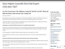 Tablet Screenshot of davehalpernlouisvilleshortsaleexpert.wordpress.com