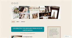 Desktop Screenshot of beethebuzzevent.wordpress.com