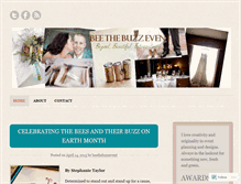 Tablet Screenshot of beethebuzzevent.wordpress.com