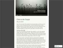 Tablet Screenshot of christocentrism.wordpress.com