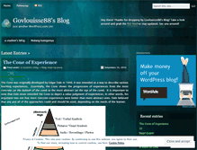 Tablet Screenshot of govlouisse88.wordpress.com