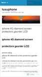 Mobile Screenshot of luxuphone.wordpress.com