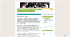 Desktop Screenshot of competencias2009.wordpress.com