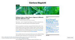 Desktop Screenshot of gianlucamagalotti.wordpress.com