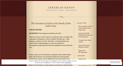 Desktop Screenshot of jfknoop.wordpress.com
