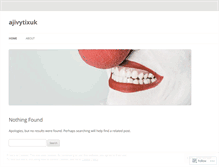 Tablet Screenshot of ajivytixuk.wordpress.com