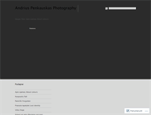 Tablet Screenshot of andriuspenkauskas.wordpress.com