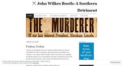 Desktop Screenshot of jbwilkes.wordpress.com