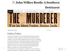 Tablet Screenshot of jbwilkes.wordpress.com