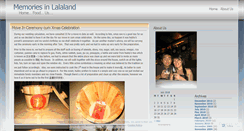 Desktop Screenshot of lalaland2613.wordpress.com