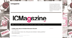Desktop Screenshot of icmagazine.wordpress.com