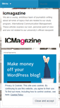 Mobile Screenshot of icmagazine.wordpress.com
