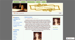 Desktop Screenshot of cabinetavocatura.wordpress.com