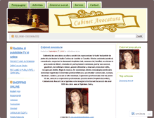 Tablet Screenshot of cabinetavocatura.wordpress.com