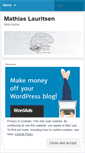 Mobile Screenshot of mathiaslauritsen.wordpress.com