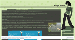 Desktop Screenshot of kittysworld.wordpress.com