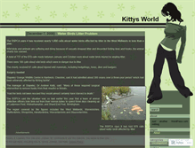 Tablet Screenshot of kittysworld.wordpress.com