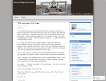Tablet Screenshot of betterdaysarehere.wordpress.com