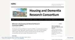 Desktop Screenshot of housingdementiaresearch.wordpress.com